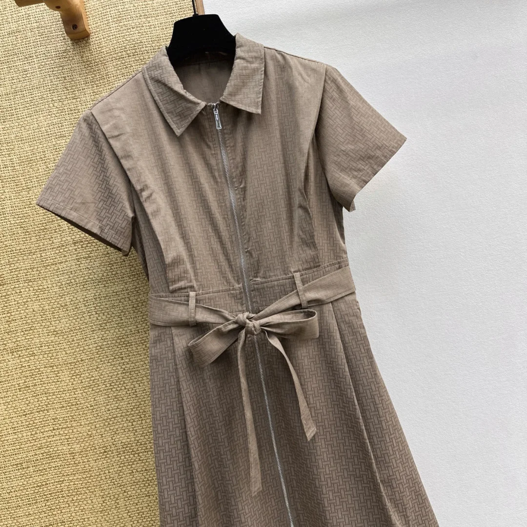 DIOR Dresses Jacquard Cotton S-M-L C25202608042730 - Image 2