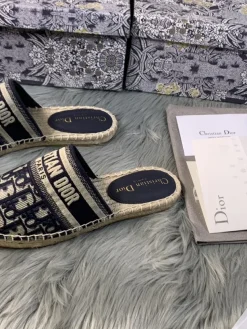 Alternative view of DIOR Espadrilles Embroidered Canvas EU35-40 B00202608030905