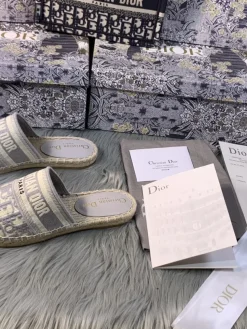 Alternative view of DIOR Espadrilles Embroidered Fabric & Lambskin EU35-40 B00202608030906