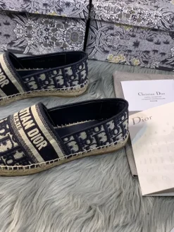 Alternative view of DIOR Espadrilles Embroidery Leather EU35-40 B00202608030904