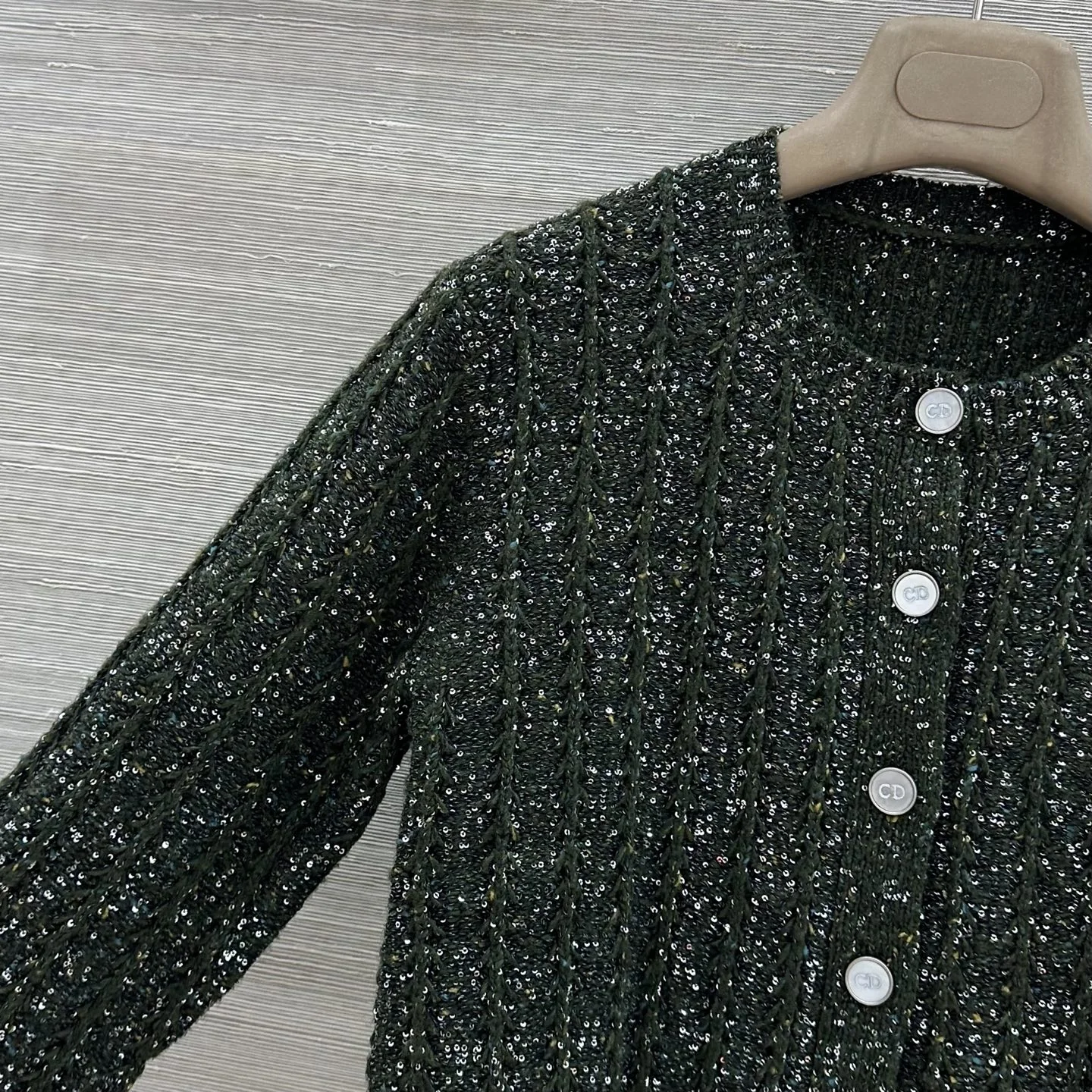 DIOR Jackets Cashmere Sequins S C15202608040045 - Image 3