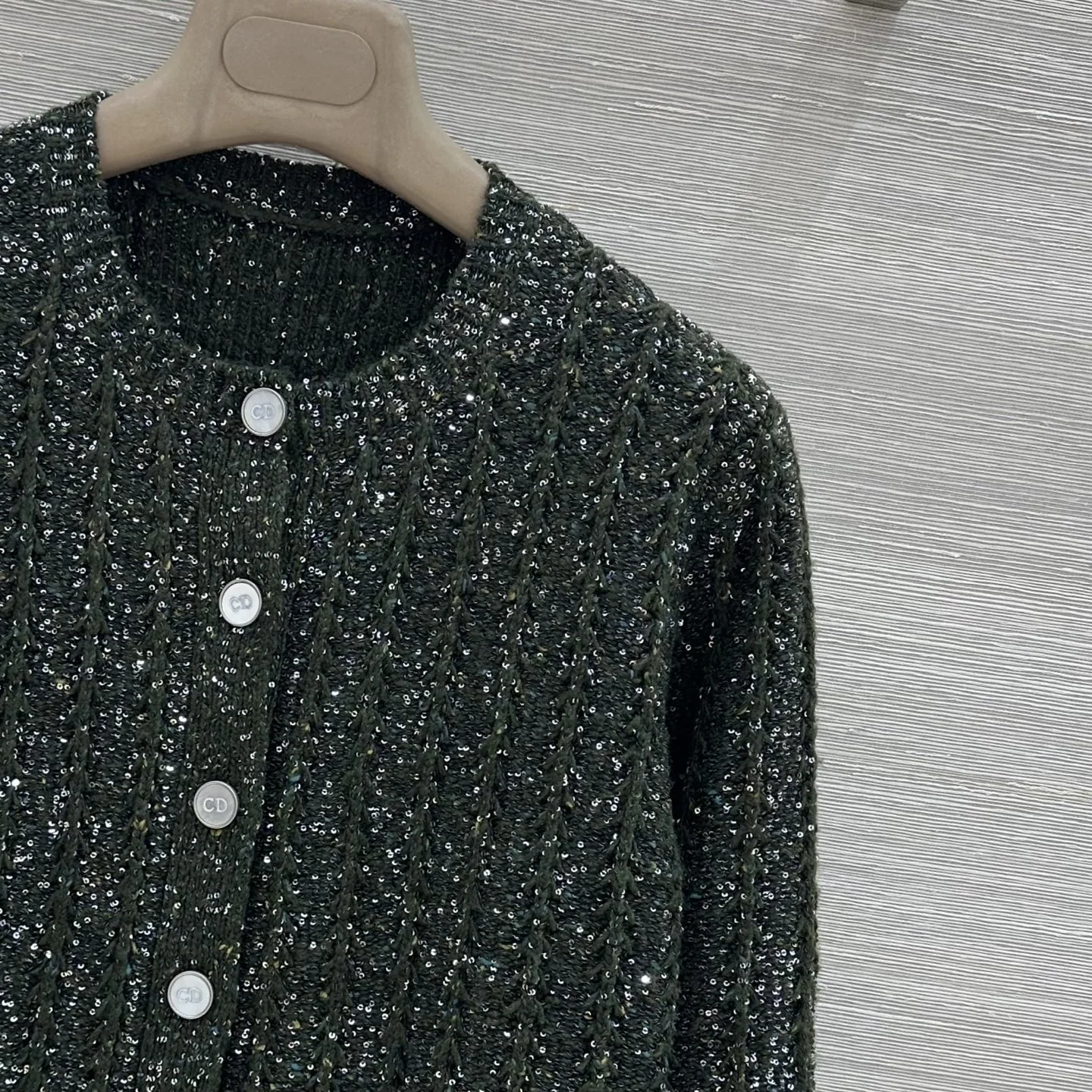 DIOR Jackets Cashmere Sequins S C15202608040045 - Image 4