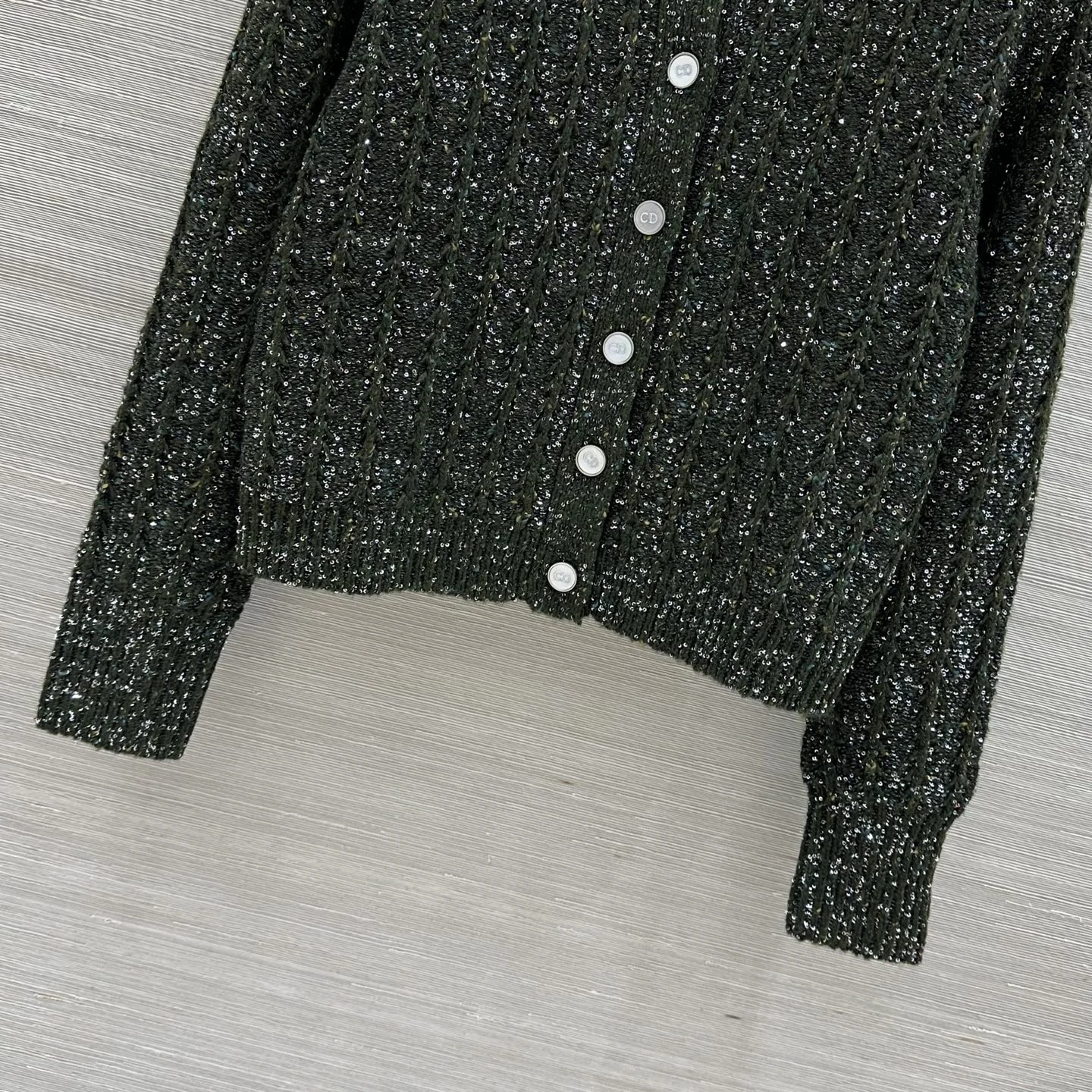 DIOR Jackets Cashmere Sequins S C15202608040045 - Image 5