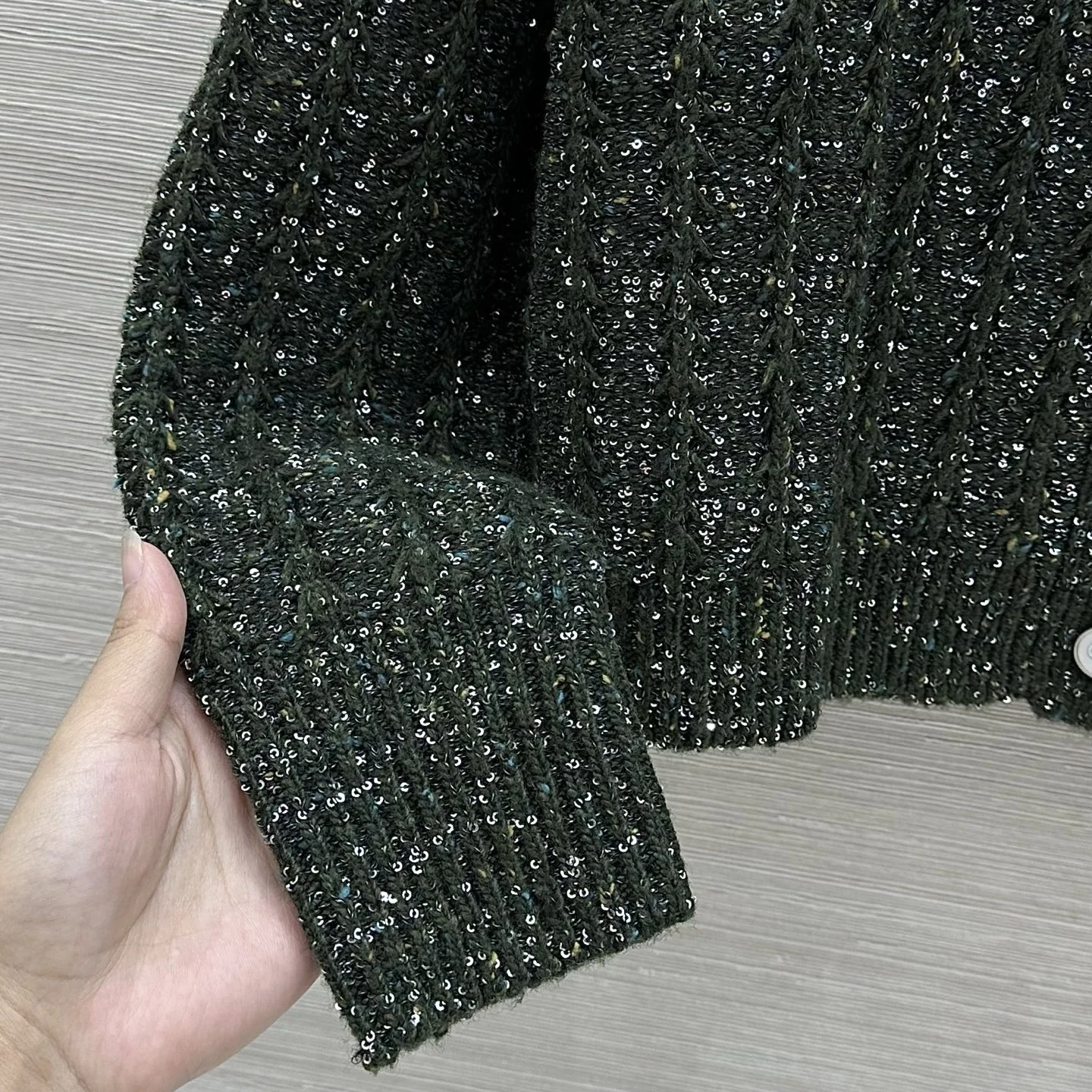 DIOR Jackets Cashmere Sequins S C15202608040045 - Image 6