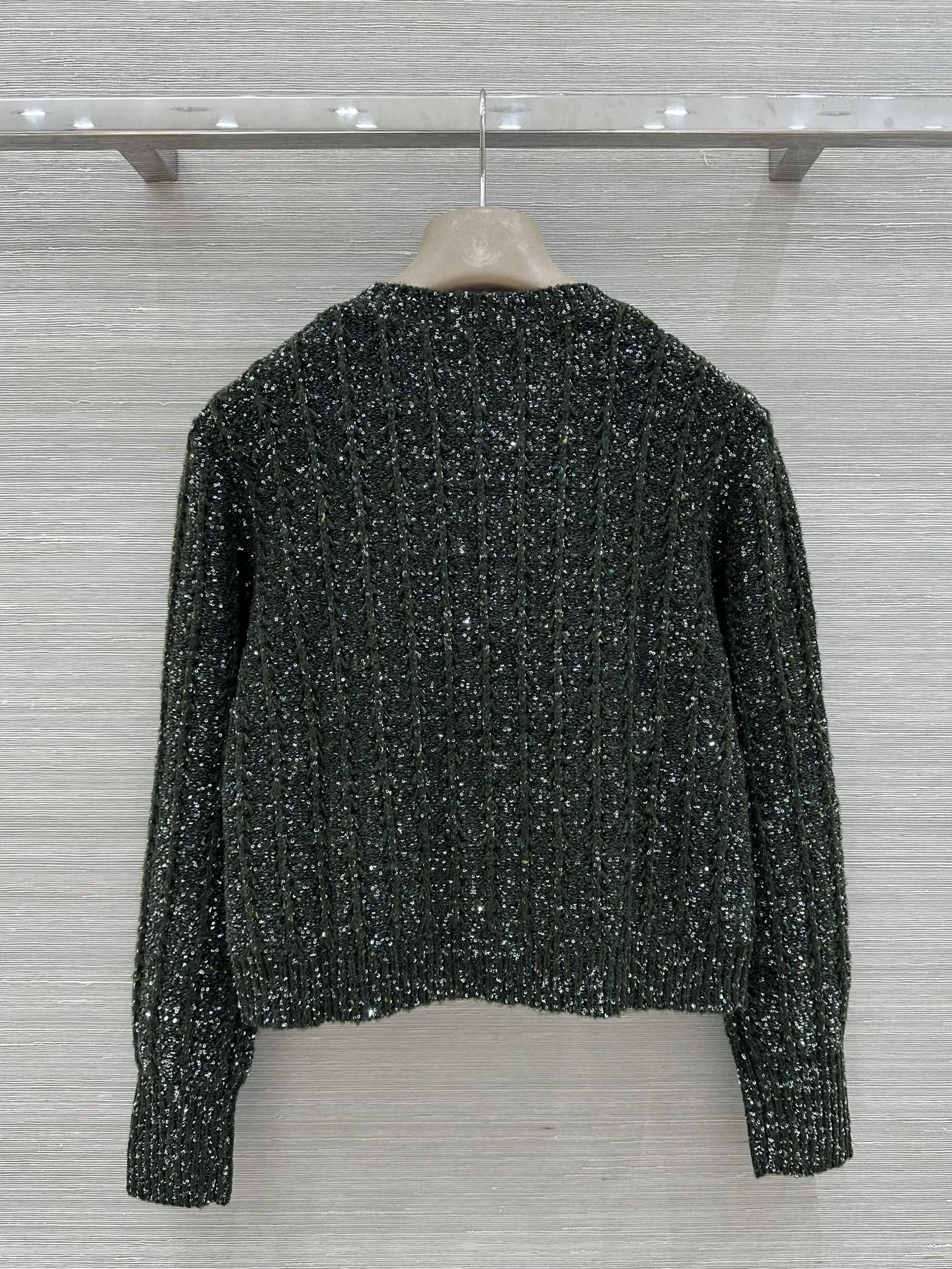 DIOR Jackets Cashmere Sequins S C15202608040045 - Image 9