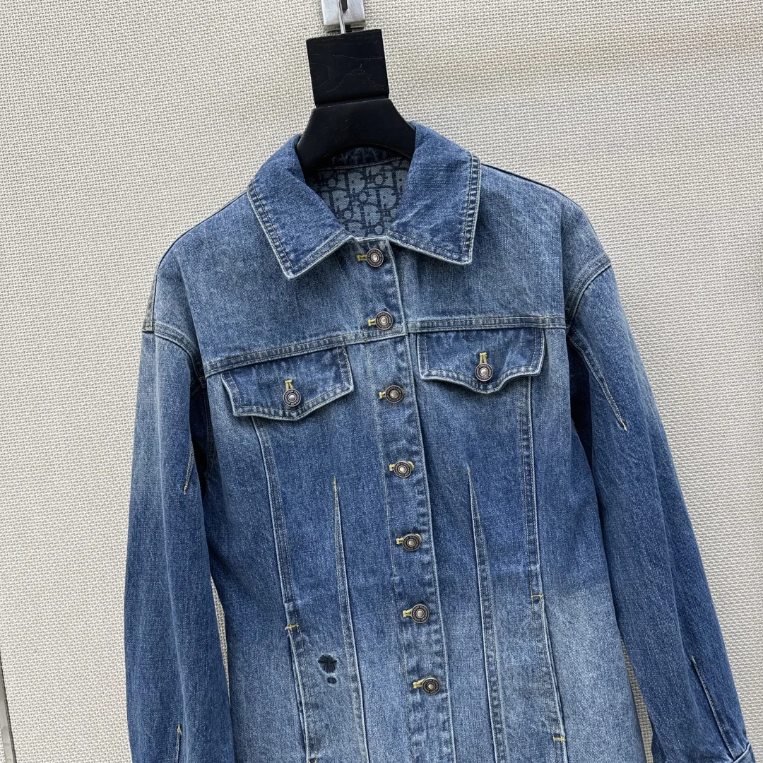 DIOR Jackets Denim S M L C25202608041325 - Image 2