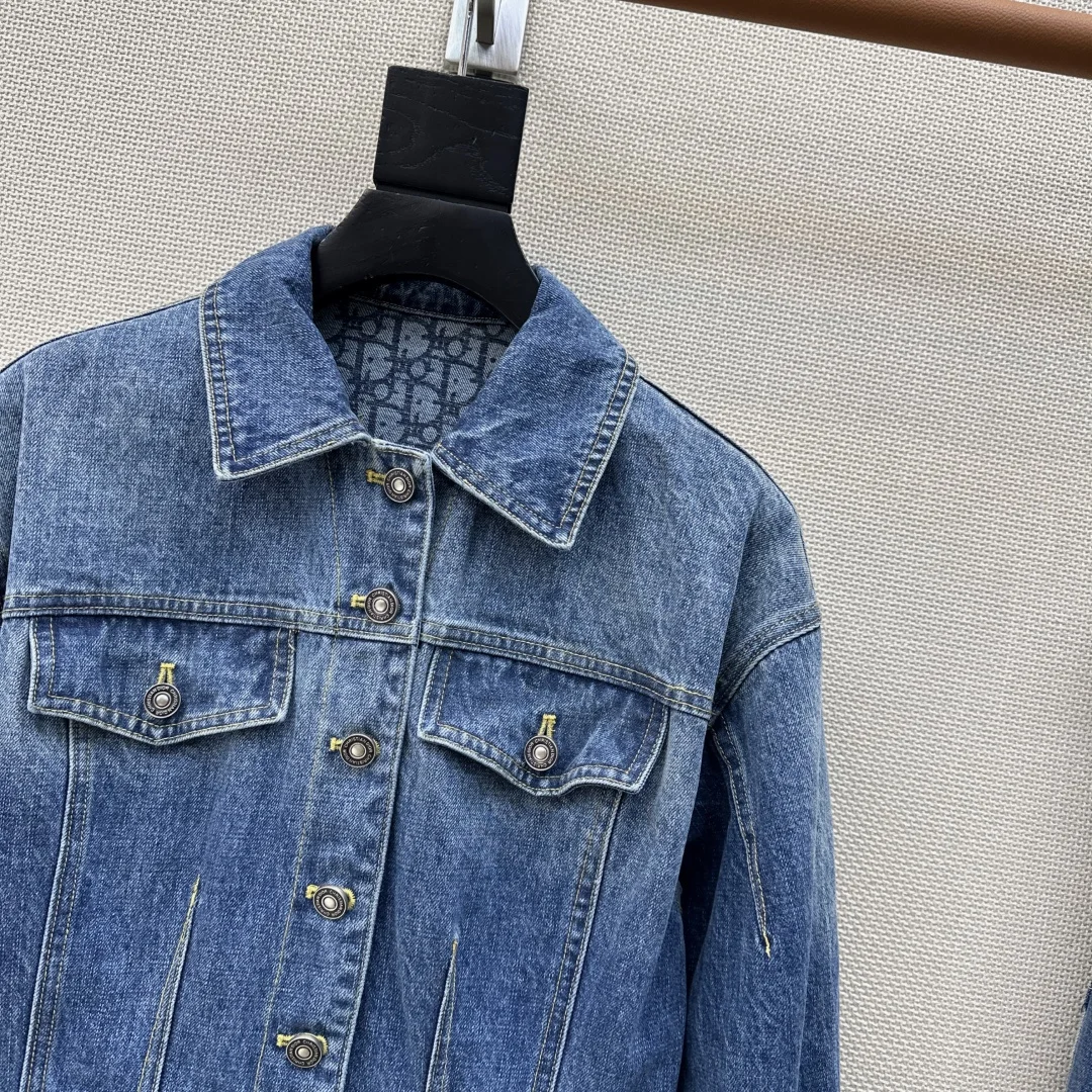 DIOR Jackets Denim S M L C25202608041325 - Image 3