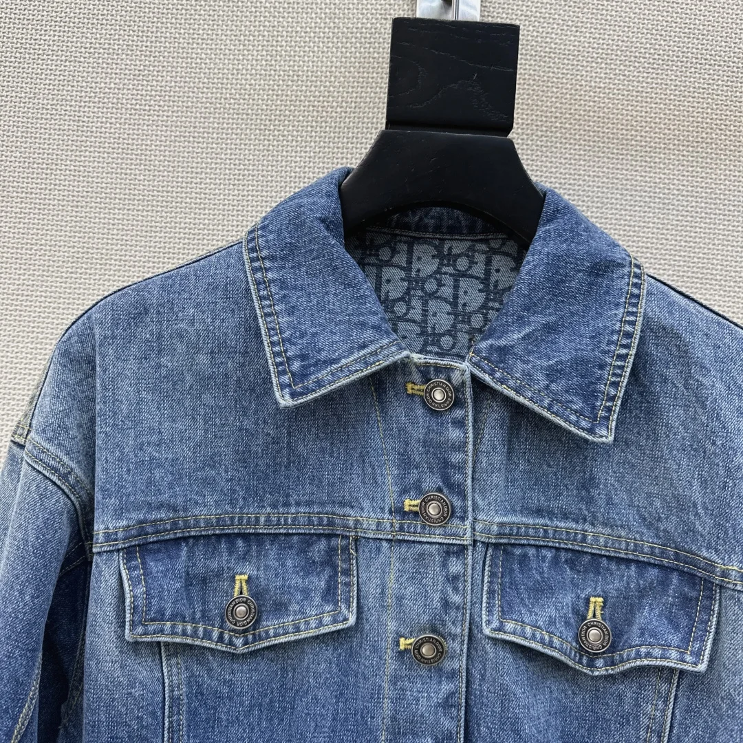 DIOR Jackets Denim S M L C25202608041325 - Image 4