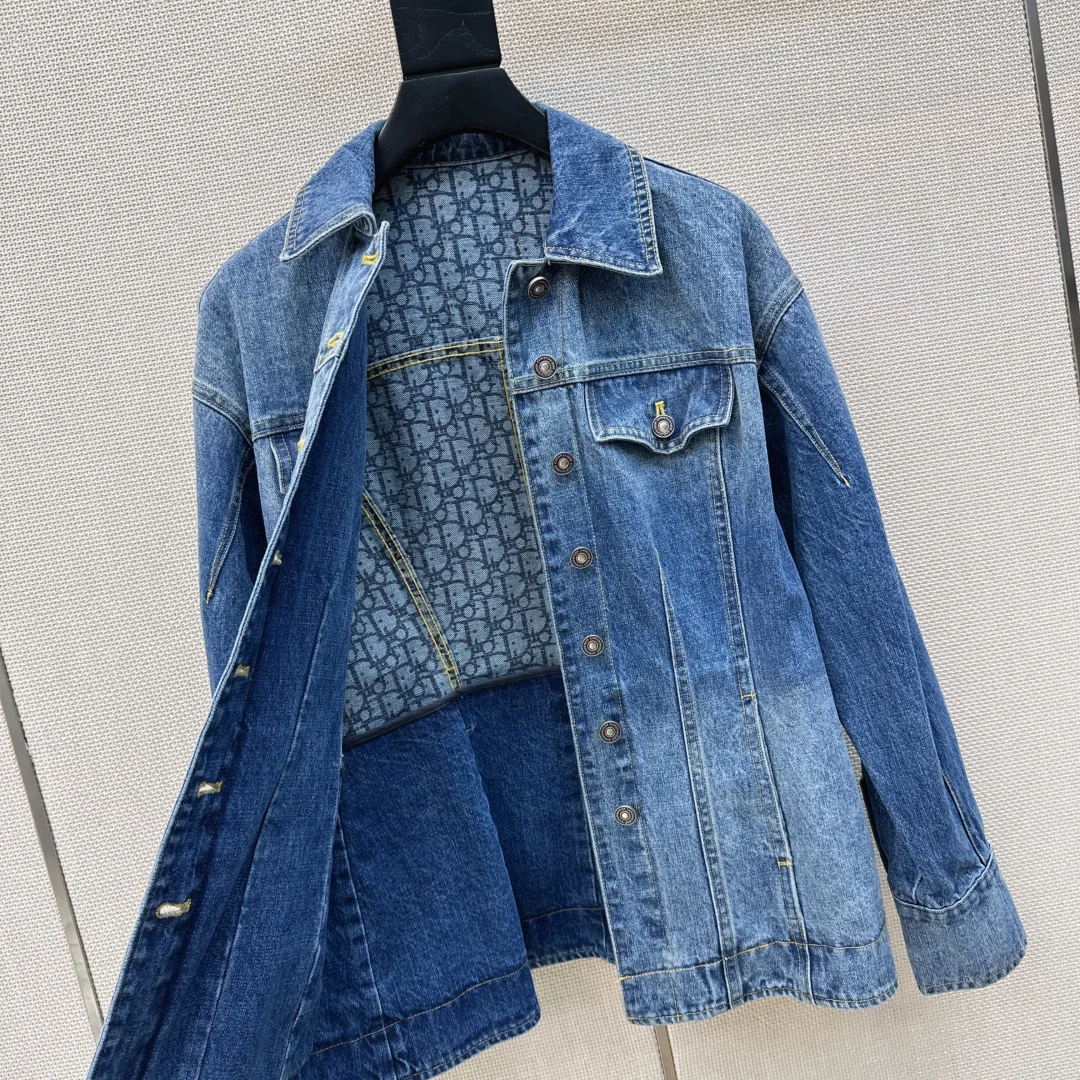 DIOR Jackets Denim S M L C25202608041325 - Image 7