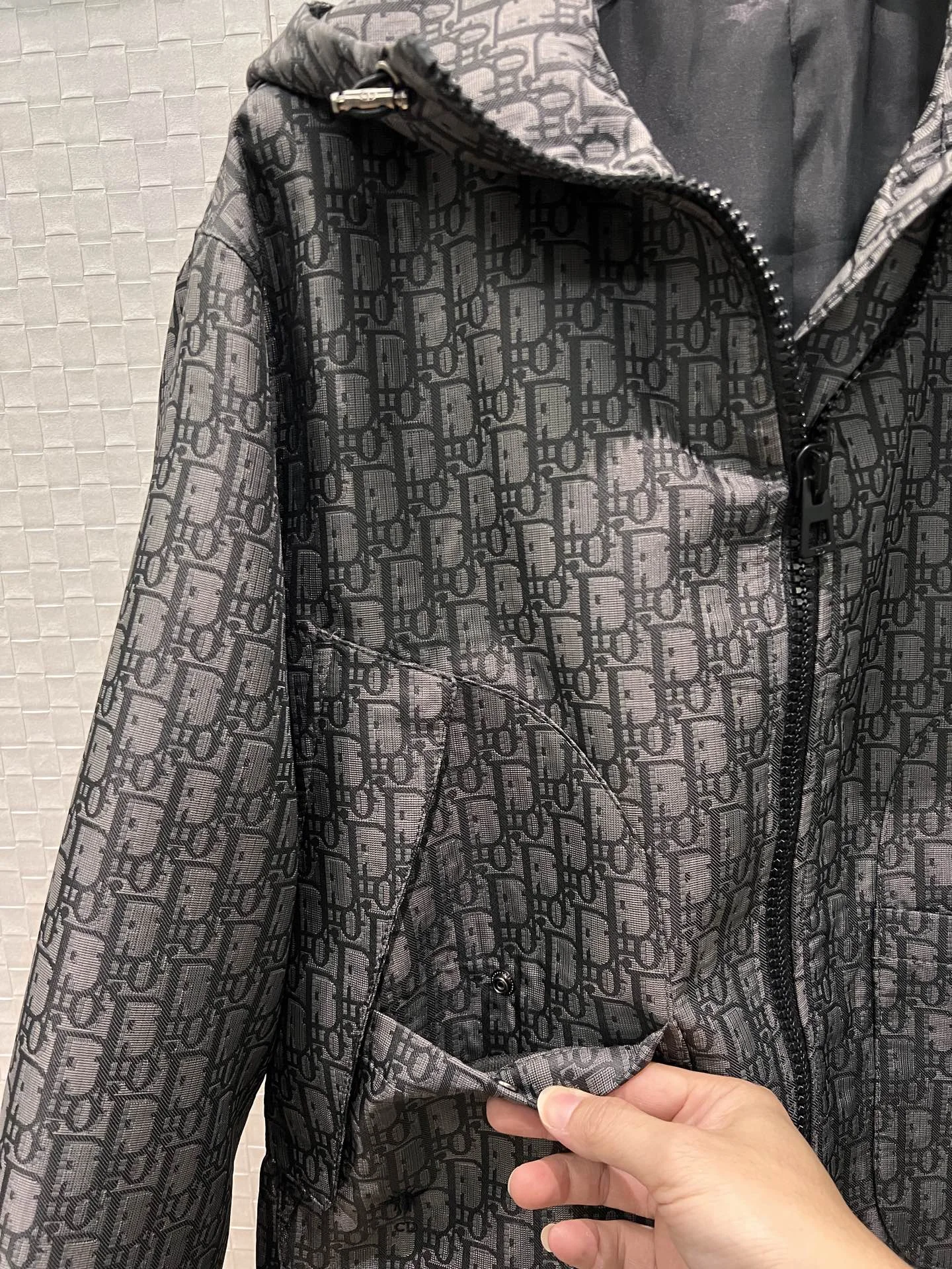 DIOR Jackets Jacquard Logo S-M-L C70202608042388 - Image 5