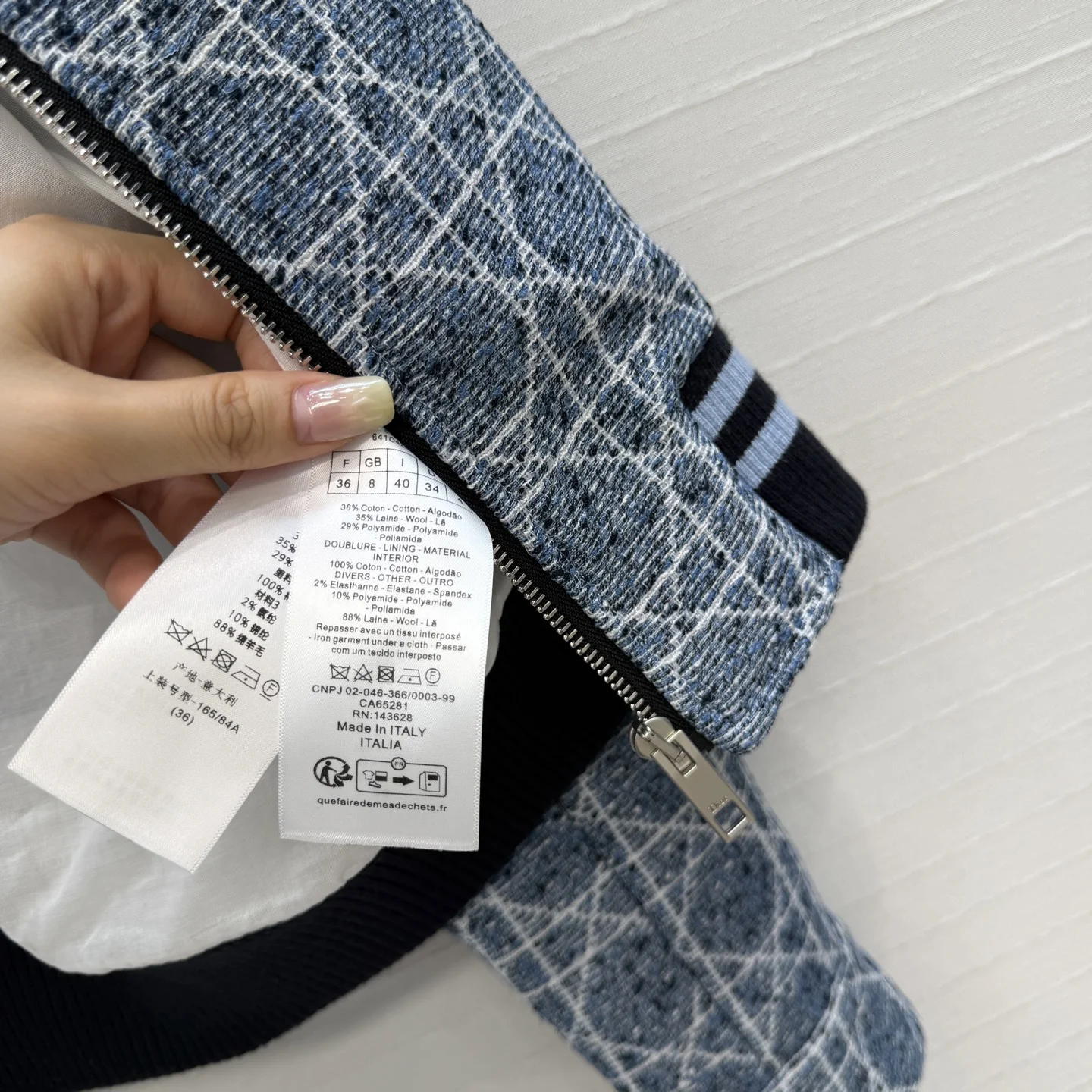 DIOR Jackets Tweed 36-40 D70202608040316 - Image 6