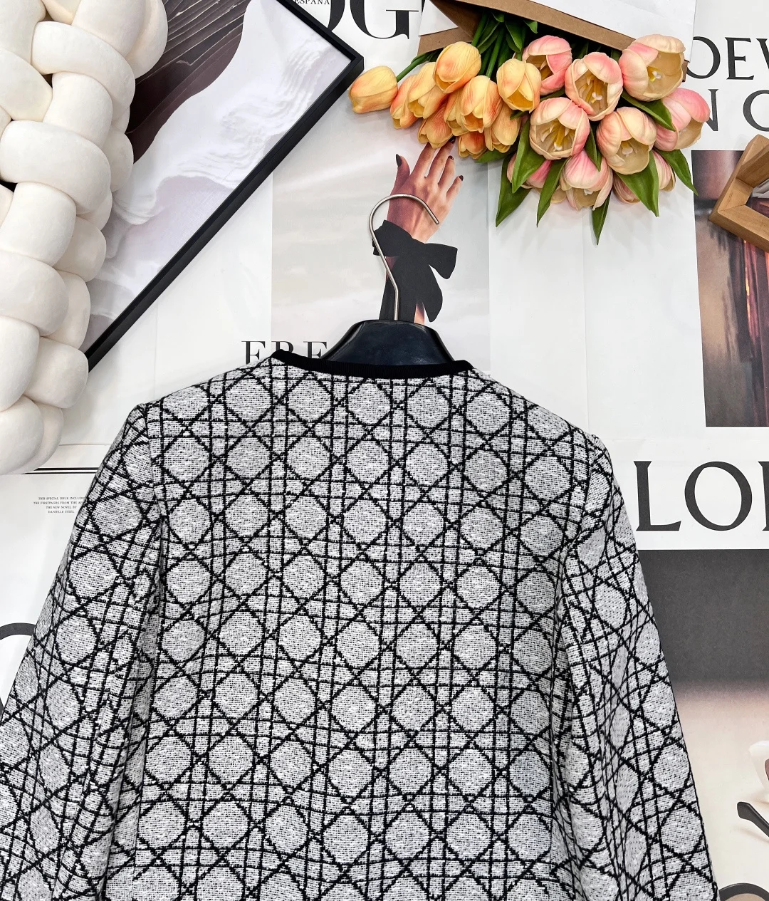 DIOR Jackets Tweed S M L C35202608040125 - Image 3