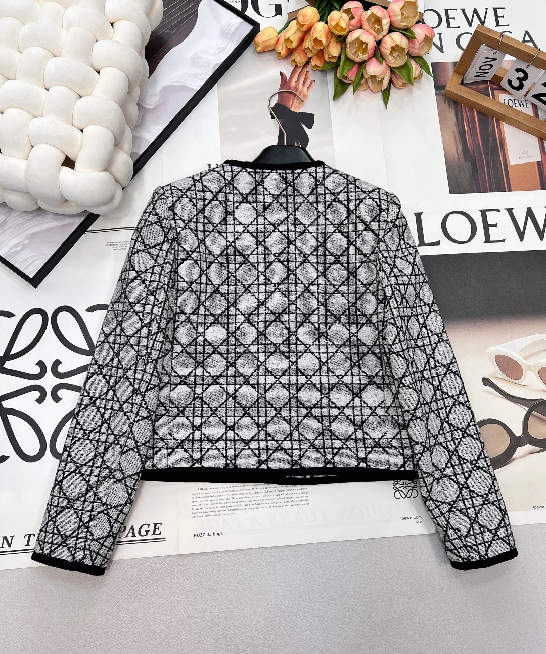 DIOR Jackets Tweed S M L C35202608040125 - Image 4