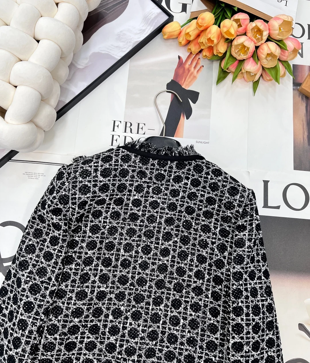DIOR Jackets Tweed S-M-L C35202608040126 - Image 2