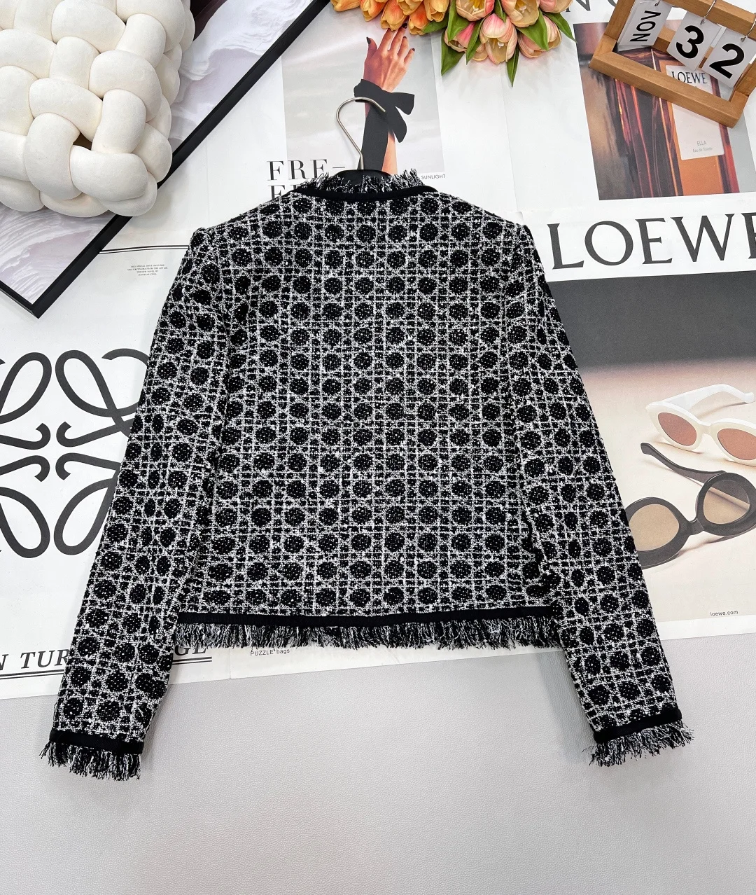 DIOR Jackets Tweed S-M-L C35202608040126 - Image 3