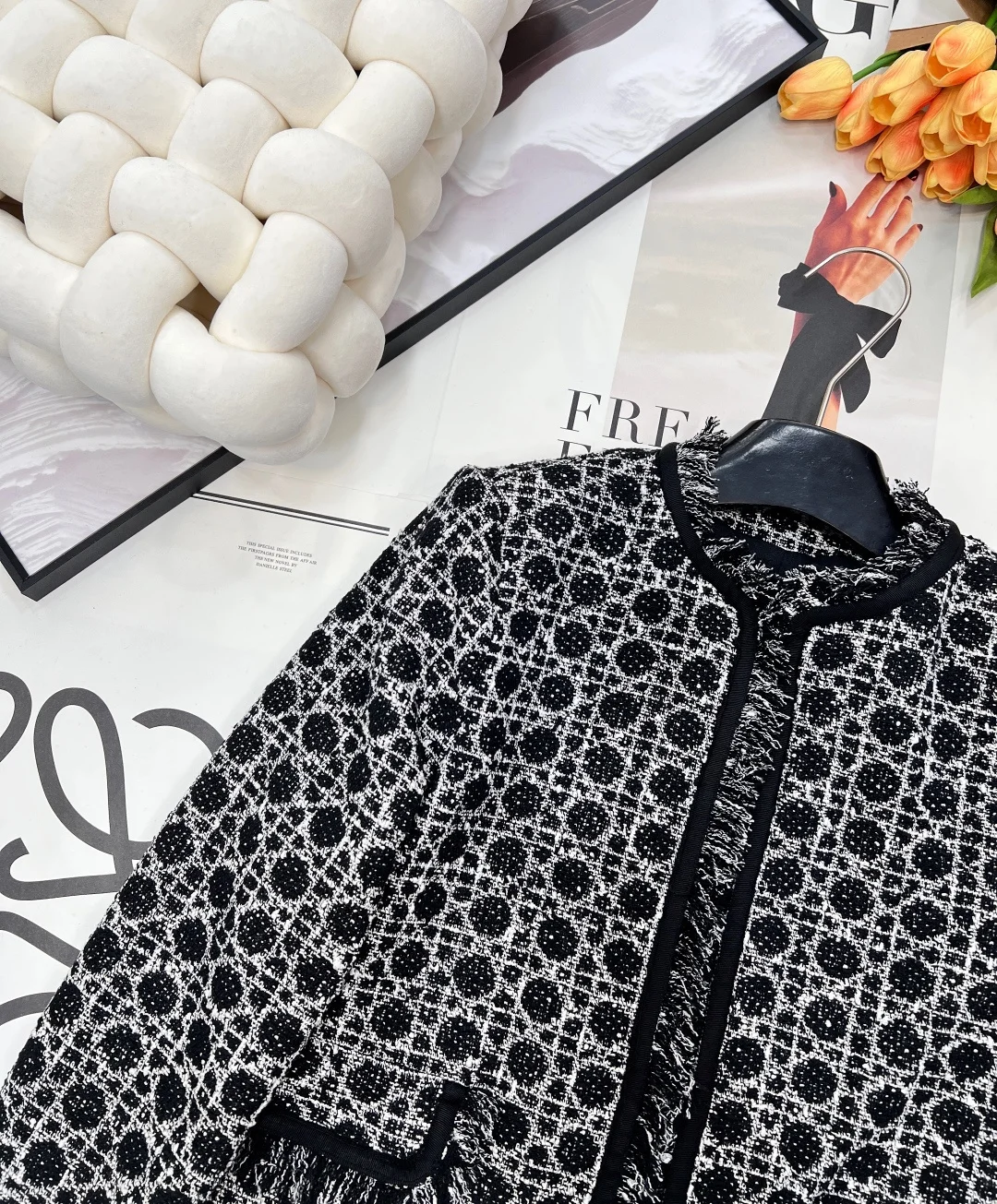 DIOR Jackets Tweed S-M-L C35202608040126 - Image 4