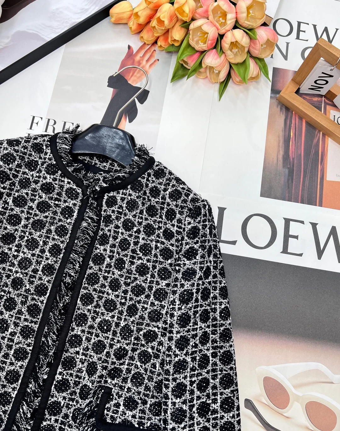 DIOR Jackets Tweed S-M-L C35202608040126 - Image 6