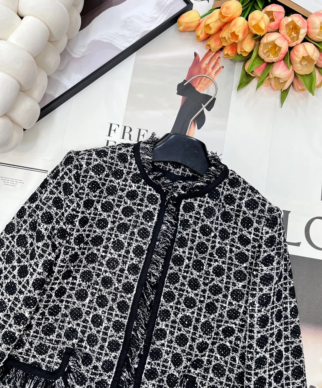 DIOR Jackets Tweed S-M-L C35202608040126 - Image 9