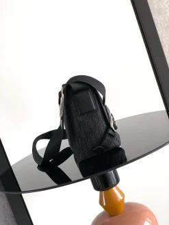 Alternative view of DIOR Messenger Bags Oblique Canvas (Black-SiDIORer) 27X23X13CM E50202608060173