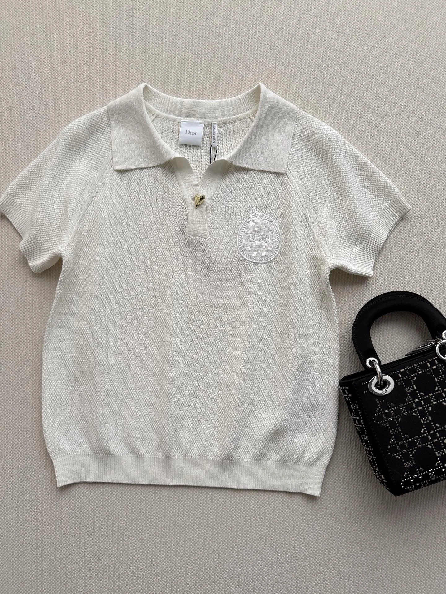 DIOR Polos Cotton S-M-L B10202608042531 - Image 3