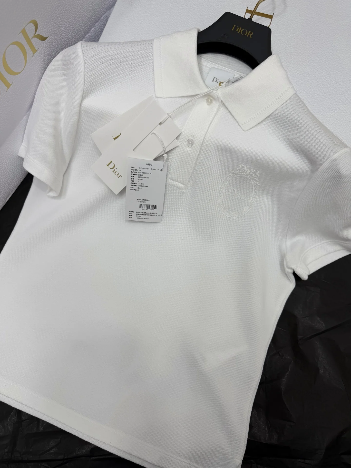 DIOR Polos Cotton S-M-L B75202608041183
