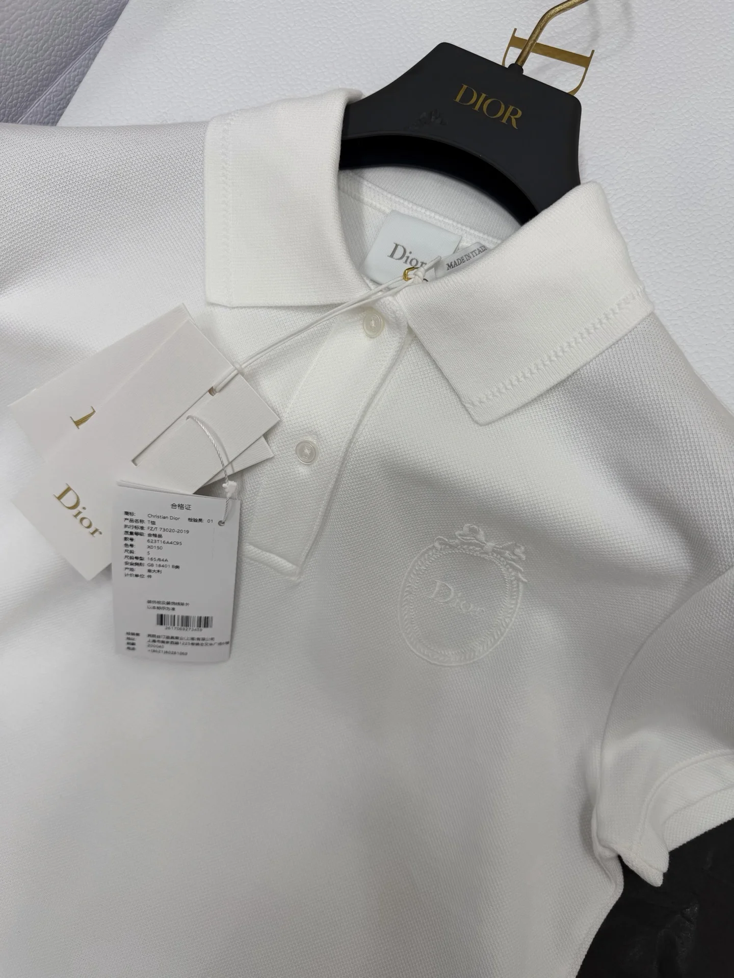 DIOR Polos Cotton S-M-L B75202608041183 - Image 2