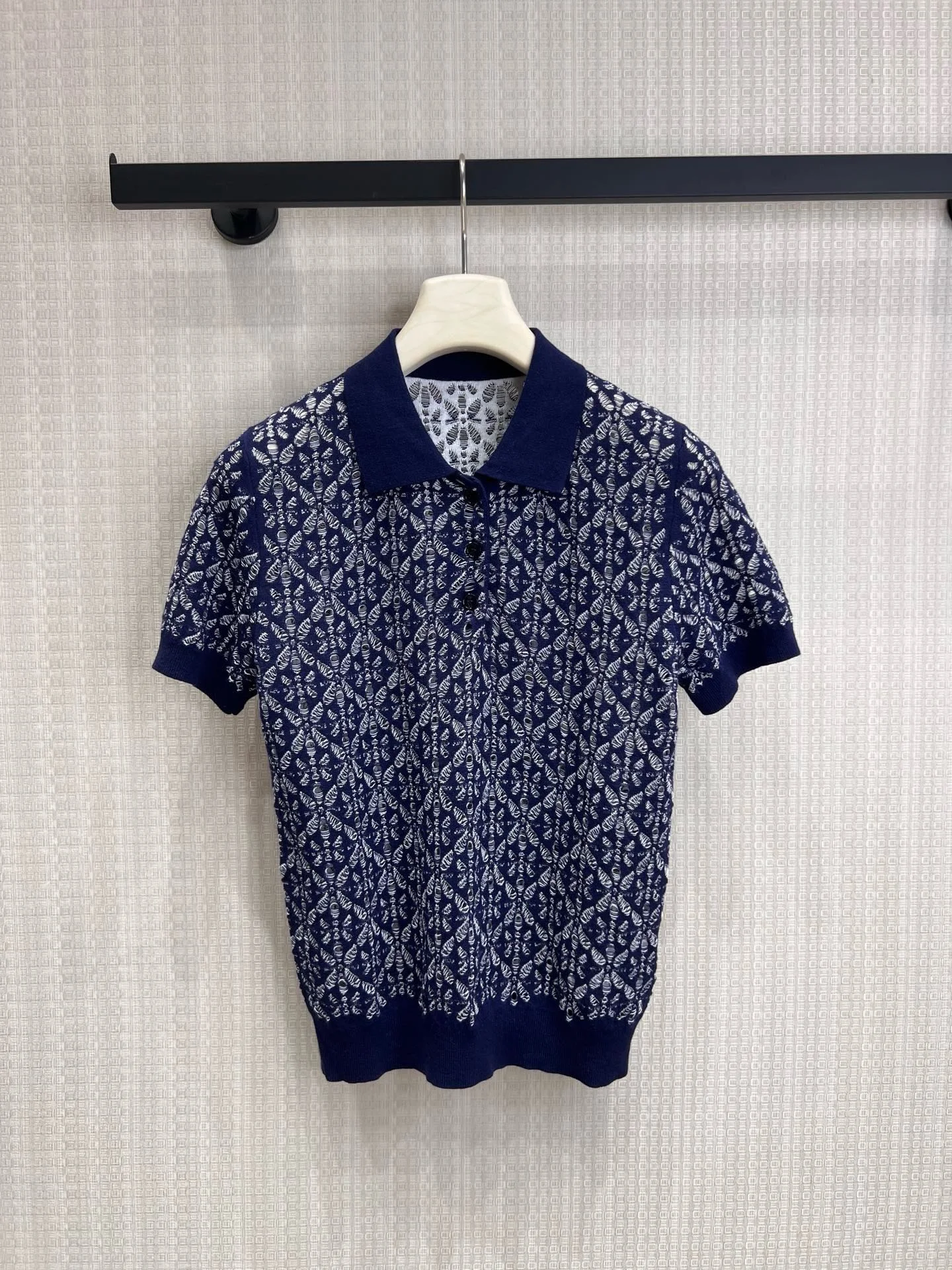 DIOR Polos Knit Fabric S M L B40202608042272