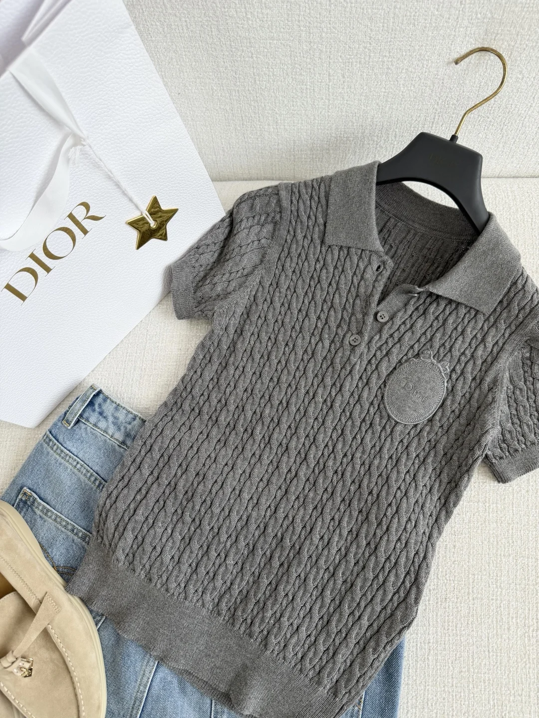 DIOR Polos Knit One Size B35202608042696