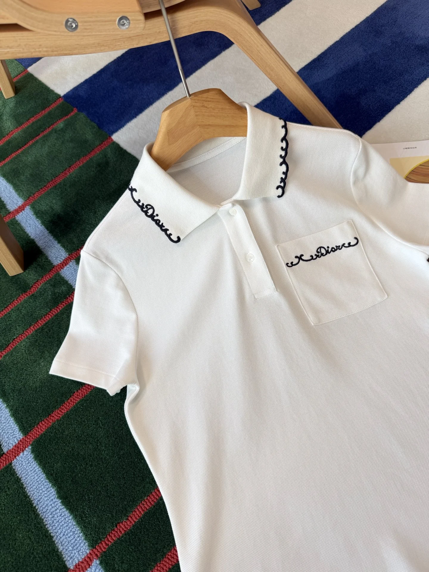 DIOR Polos Pearl Cotton S M L B25202608042657 - Image 2