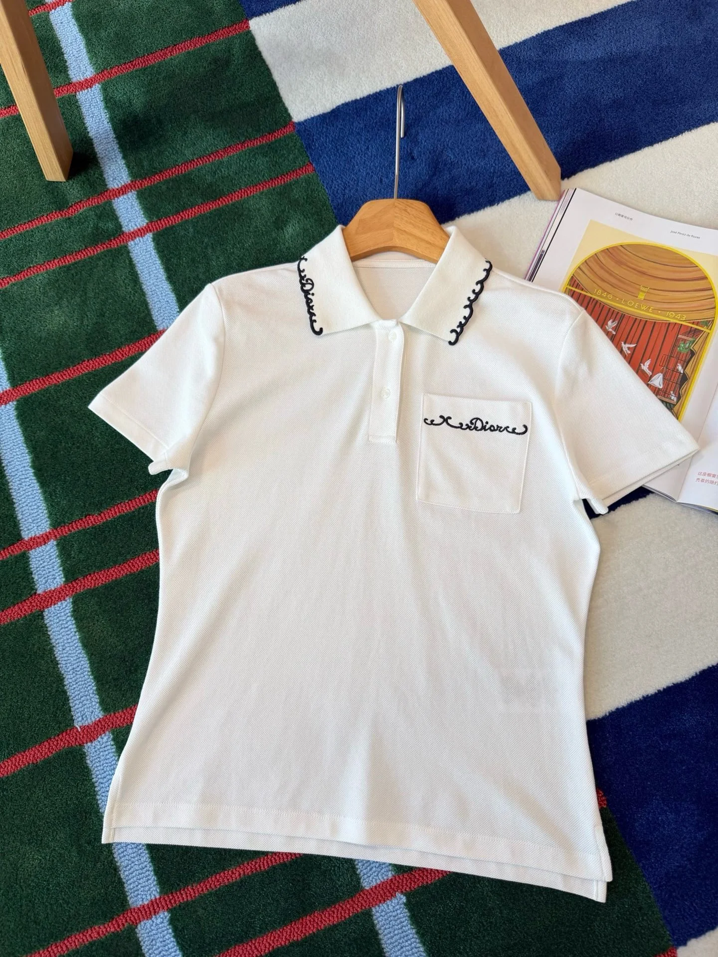 DIOR Polos Pearl Cotton S M L B25202608042657 - Image 7