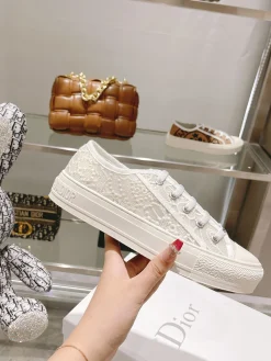 Alternative view of DIOR Sandals Cotton Embroidery Leather EU35-41 B40202608030922