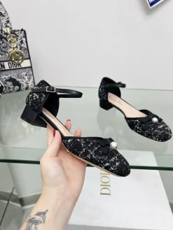 DIOR Sandals Lamb Leather Tweed EU34-43 B40202608031247