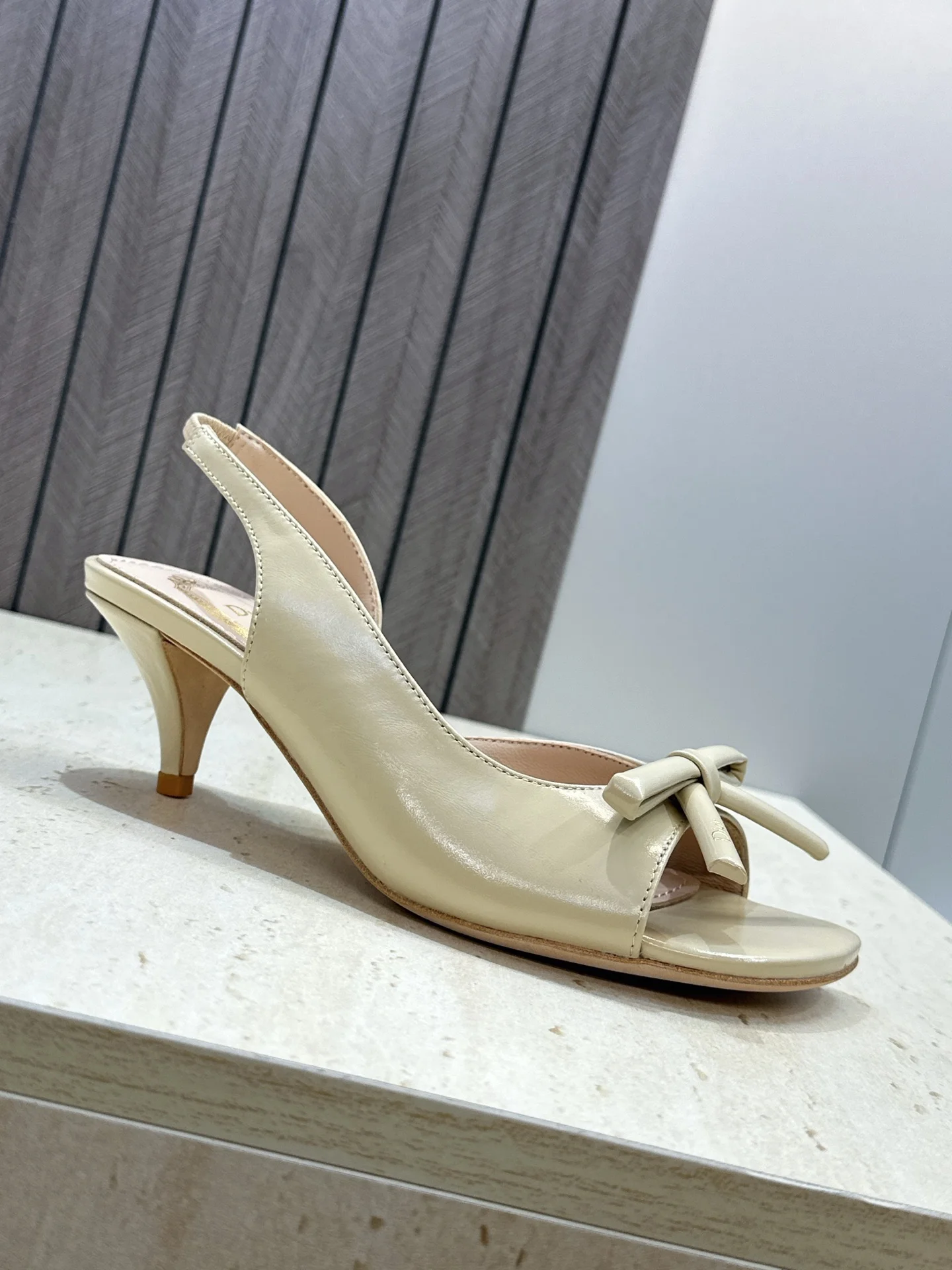 DIOR Sandals Leather & Silk EU34-43 C10202608032544 - Image 4