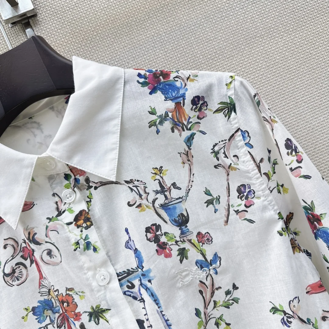 DIOR Shirts Cotton Canvas S M L B35202608041935 - Image 5