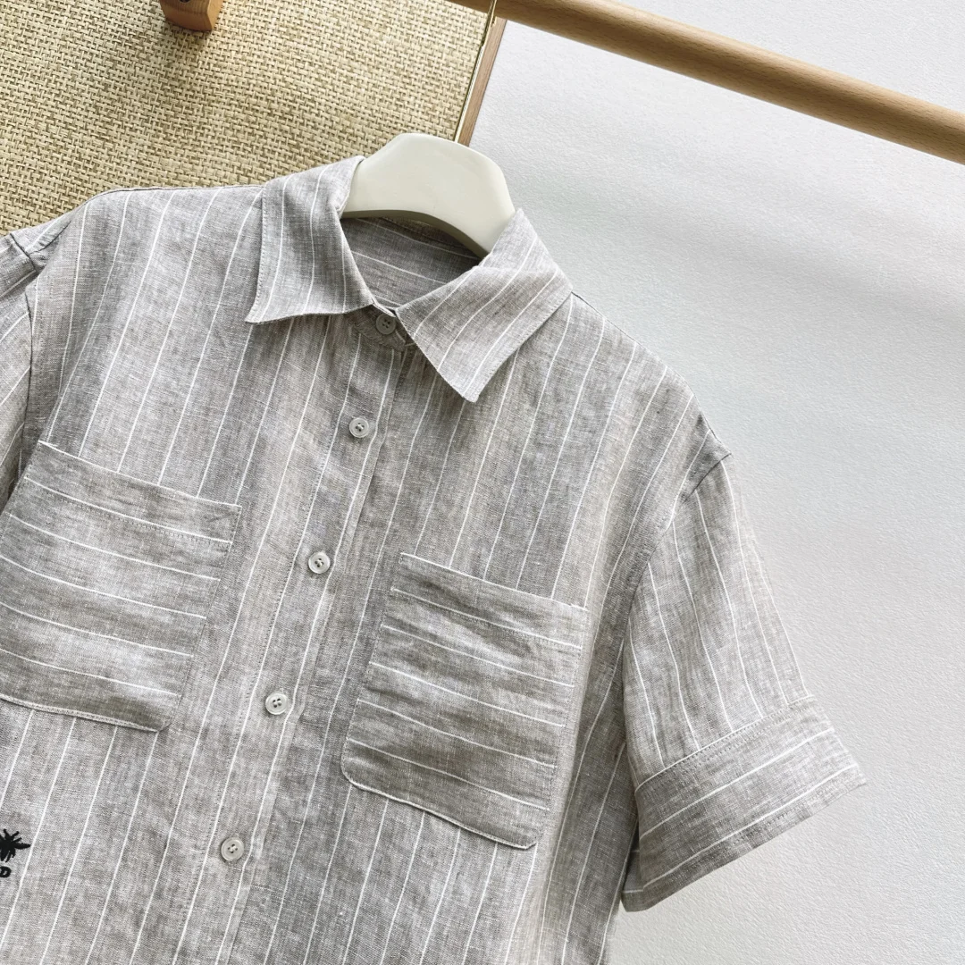 DIOR Shirts Linen S-M-L C95202608041055 - Image 3