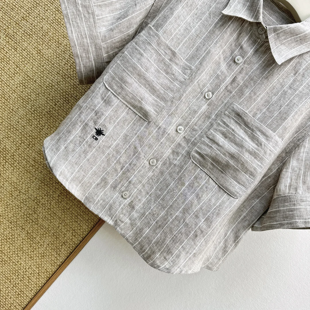 DIOR Shirts Linen S-M-L C95202608041055 - Image 6