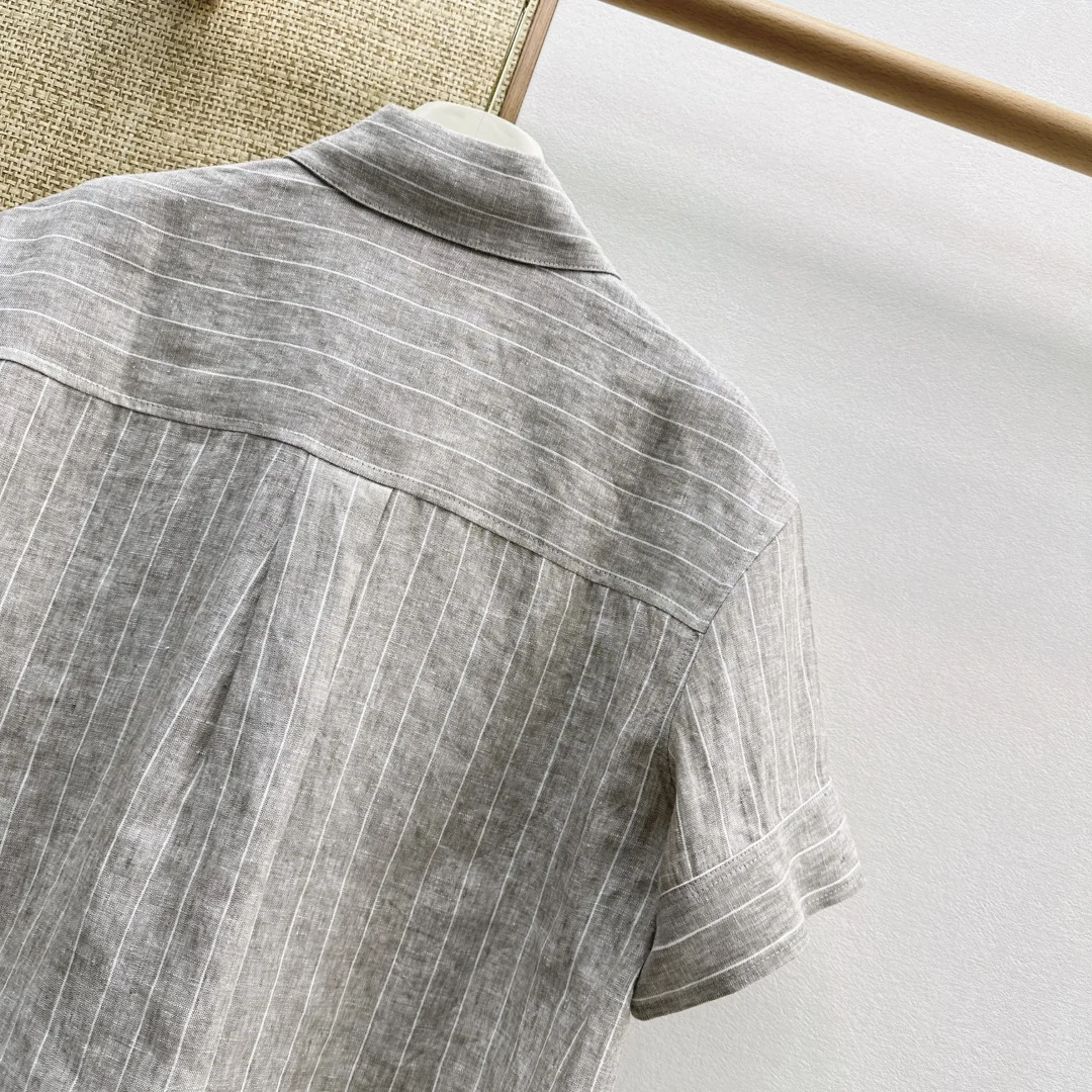 DIOR Shirts Linen S-M-L C95202608041055 - Image 9