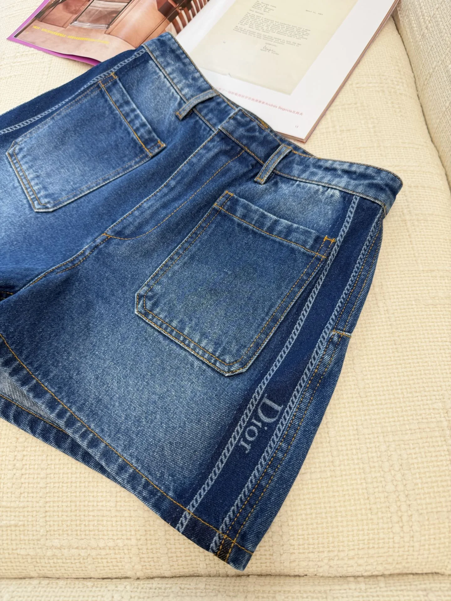 DIOR Shorts Denim S M L B95202608041762 - Image 3