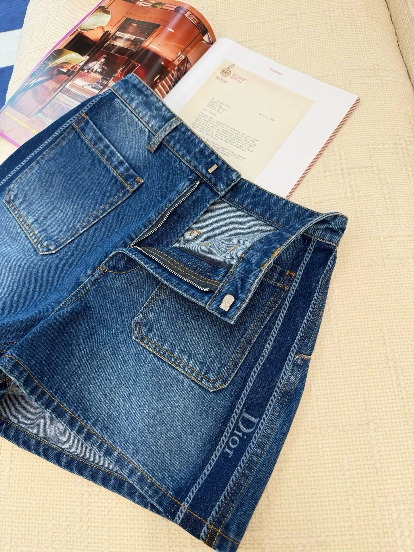 DIOR Shorts Denim S M L B95202608041762 - Image 7