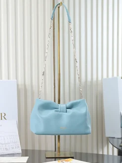 DIOR Shoulder Bags Lambskin Leather (Lightblue-SiDIORer) 26X16X10CM F80202608060220