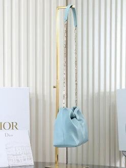 Alternative view of DIOR Shoulder Bags Lambskin Leather (Lightblue-SiDIORer) 26X16X10CM F80202608060220