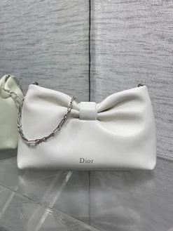 Alternative view of DIOR Shoulder Bags Lambskin Leather (White-SiDIORer) 26X16X10CM F80202608060427
