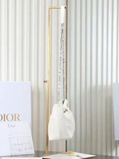 Alternative view of DIOR Shoulder Bags Lambskin (White-SiDIORer) 26X16X10CM F80202608060221