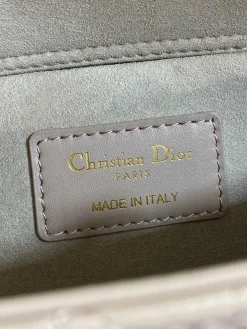 Alternative view of DIOR Shoulder Bags Patent Leather (Beige-Gold) 26X6X14CM G20202608060126