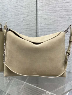DIOR Shoulder Bags Suede Leather 39X29X11CM H00202608060459