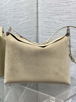 Alternative view of DIOR Shoulder Bags Suede Leather (Beige-SiDIORer) 39X29X11CM H00202608060462