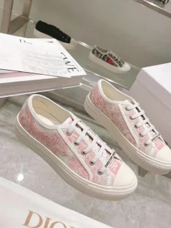 Alternative view of DIOR Slides Cotton Embroidery & Leather EU35-41 B40202608030927