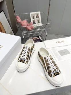 DIOR Sneakers Canvas Leather EU35-41 B60202608030916
