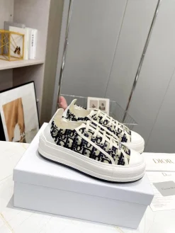 DIOR Sneakers Oblique Cotton & Leather EU35-41 B60202608030912