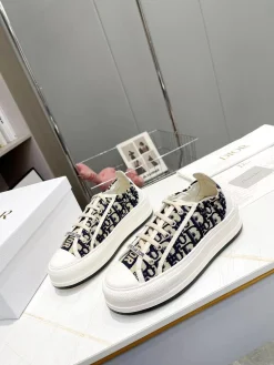Alternative view of DIOR Sneakers Oblique Cotton & Leather EU35-41 B60202608030912